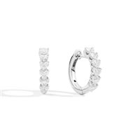 Orecchini Recarlo Donna Anniversary Love in Oro bianco 0.07 Ct E67CE028/084 - E67CE028/084
